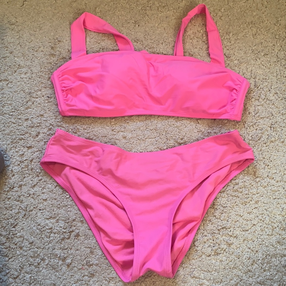 Neon pink Bikini
